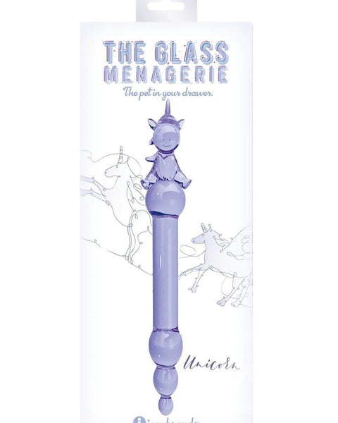 Glass Menagerie - Unicorn Dildo - Purple Icon Brands