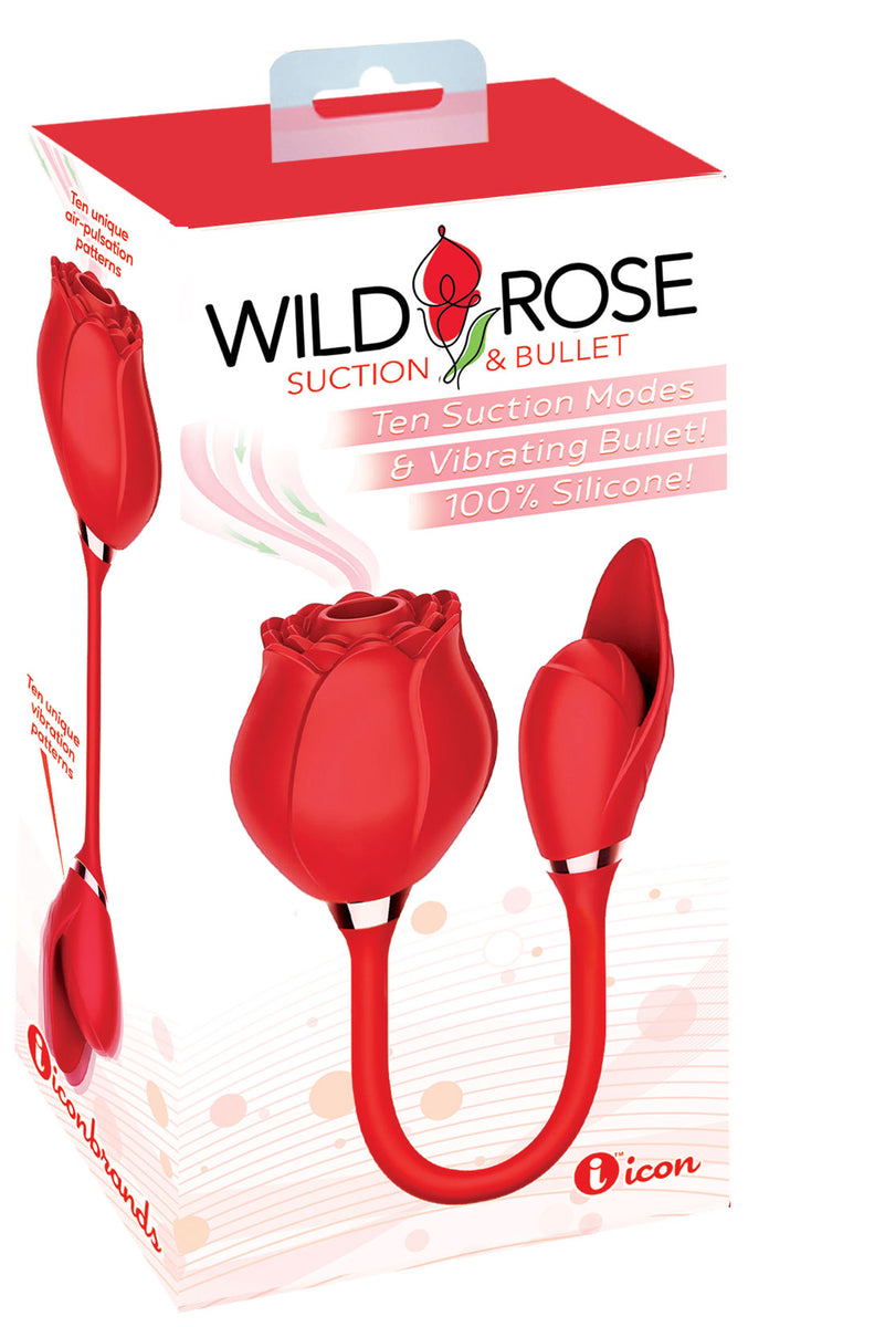 Wild Rose Suction and Bullet - Red Icon Brands