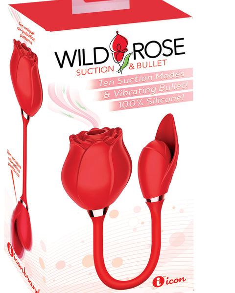 Wild Rose Suction and Bullet - Red Icon Brands