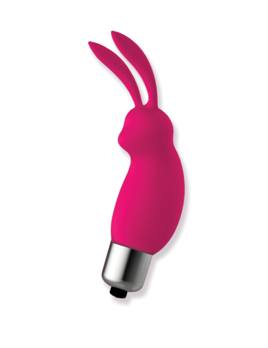 The 9's Silibus Silicone Bunny Bullet - Pink Icon Brands