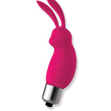 The 9's Silibus Silicone Bunny Bullet - Pink Icon Brands