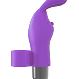 The 9's Flirt Finger Bunny Finger Vibrator - Purple Icon Brands