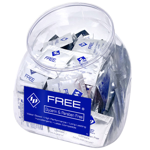 Free 4ml Foil Jar of 216 Pcs I.D. Lubricants