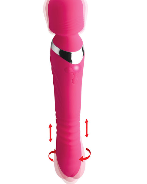 Ultra Thrusting and Vibrating Silicone Wand XR Brands inmi