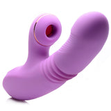 Shegasm Thrusting Suction Rabbit - Purple XR Brands inmi