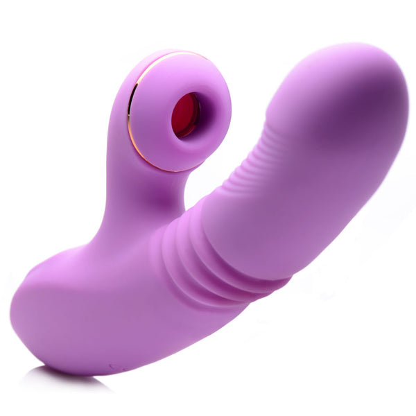 Shegasm Thrusting Suction Rabbit - Purple XR Brands inmi