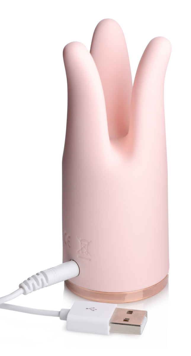 Vibrassage Twirl 10x Vibrating Clit Teaser - Pink XR Brands inmi