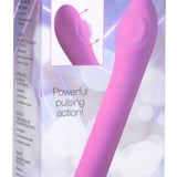 5 Star 9x Pulsing G-Spot Silicone Vibrator - Pink XR Brands inmi