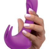 12x Lux Rocker Pulsing and Vibrating G-Spot Rabbit - Pink XR Brands inmi