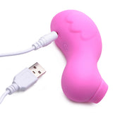 Sucky Ducky Silicone Clitoral Stimulator - Pink XR Brands Shegasm