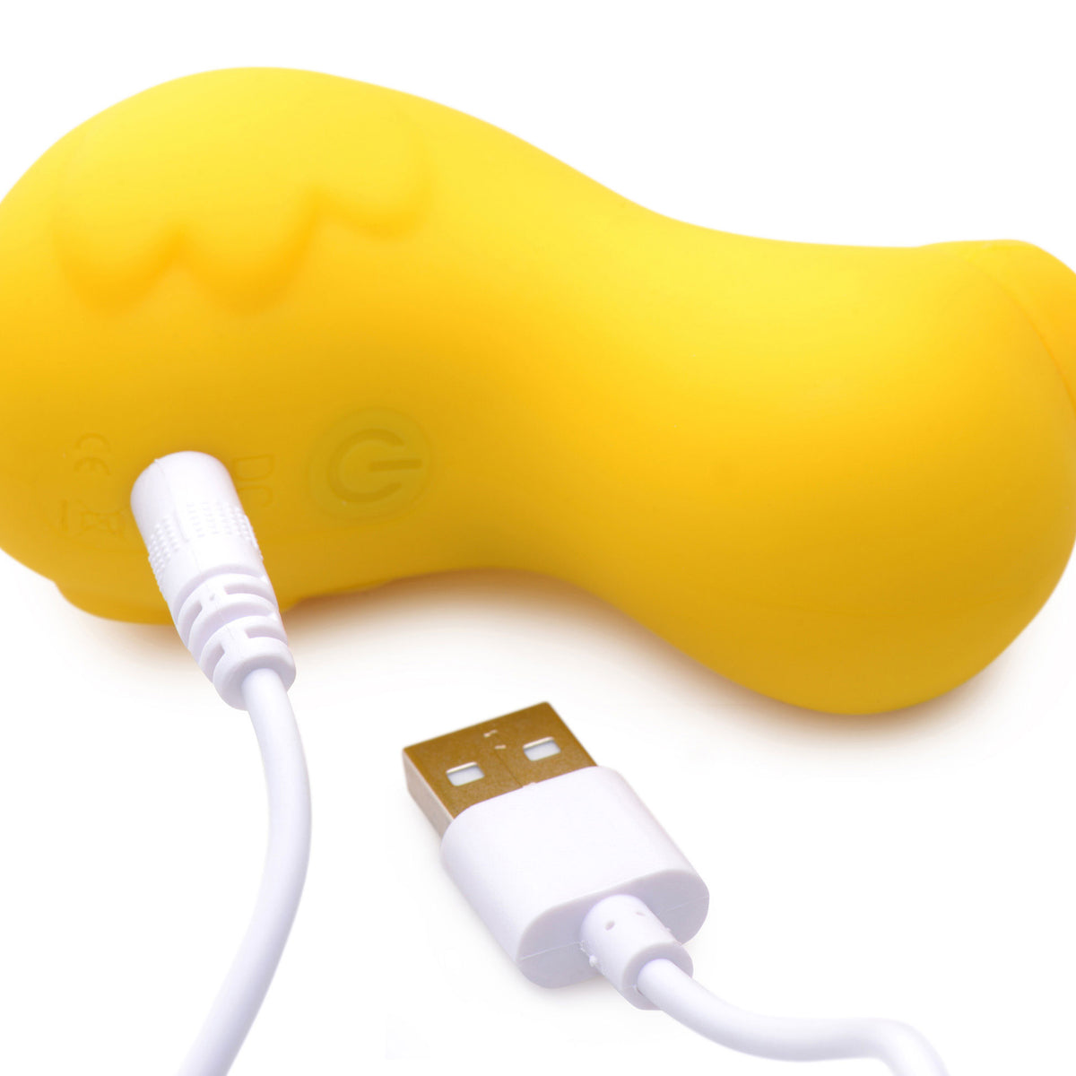 Sucky Ducky Silicone Clitoral Stimulator - Yellow XR Brands Shegasm