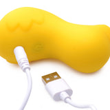 Sucky Ducky Silicone Clitoral Stimulator - Yellow XR Brands Shegasm