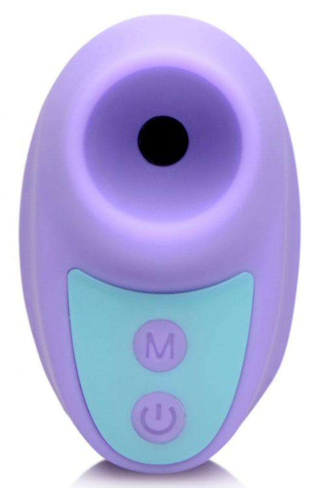 Shegasm Mini 12x Mini Silicone Clit Stimulator - Purple XR Brands inmi