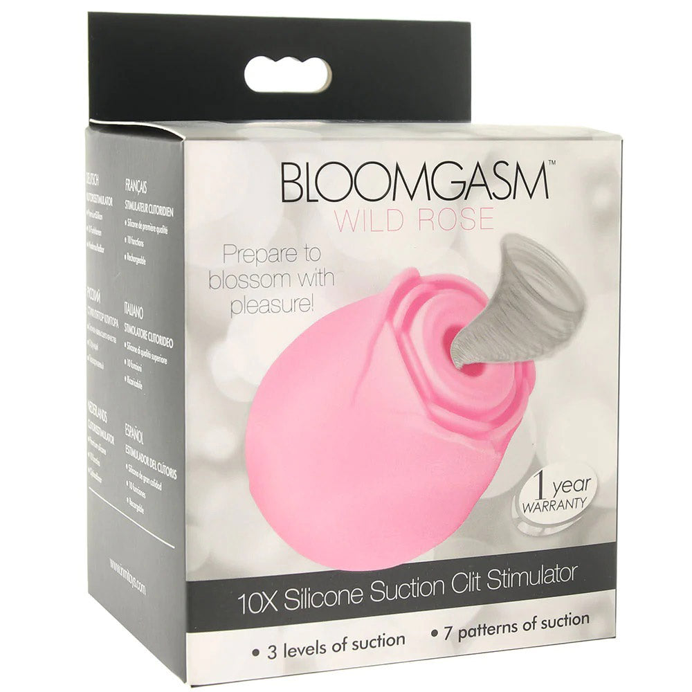 Inmi - Bloomgasm Wild Rose 10x Suction - Pink XR Brands inmi