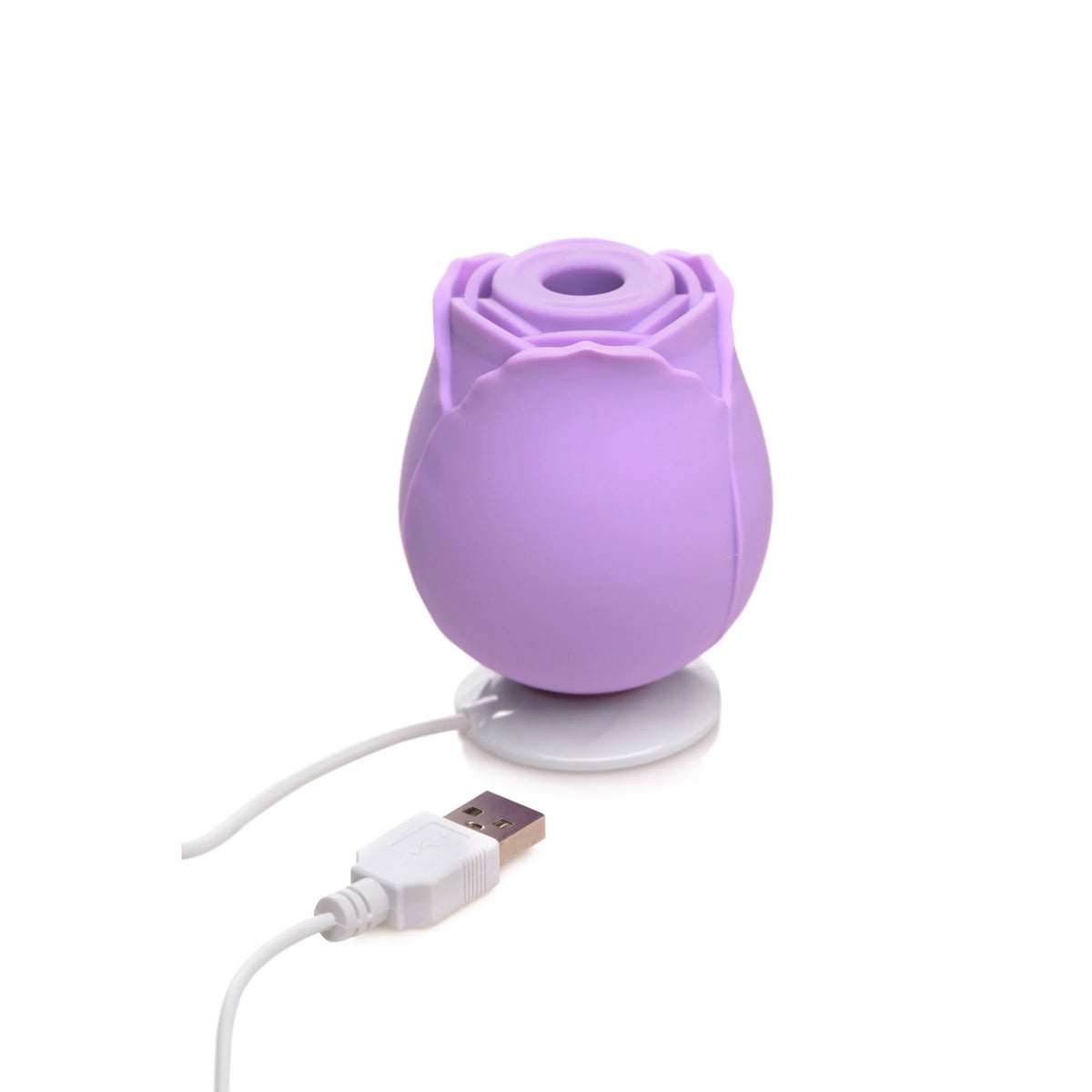 Bloomgasm Wild Rose 10x Suction Clit Stimulator -  Purple XR Brands inmi