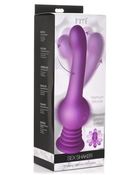 Sex Shaker Shaking Silicone Stimulator - Purple XR Brands inmi