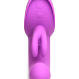 10x Come Hither Rocket Silicone Vibrator - Purple XR Brands inmi