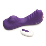 Vibrating Silicone Grinder - Purple XR Brands inmi