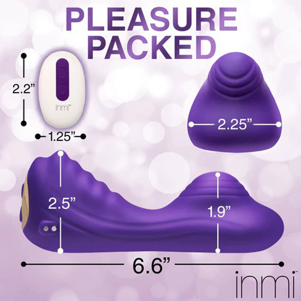 Vibrating Silicone Grinder - Purple XR Brands inmi