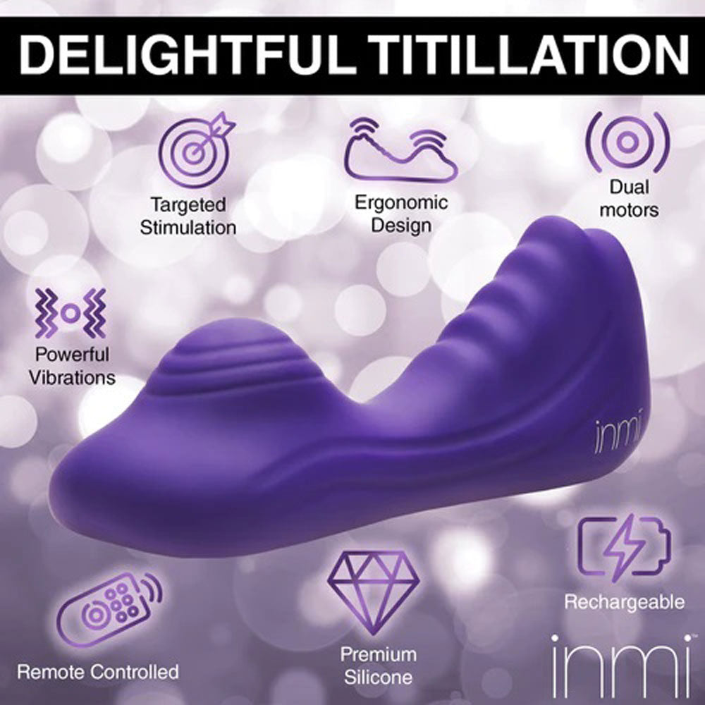 Vibrating Silicone Grinder - Purple XR Brands inmi