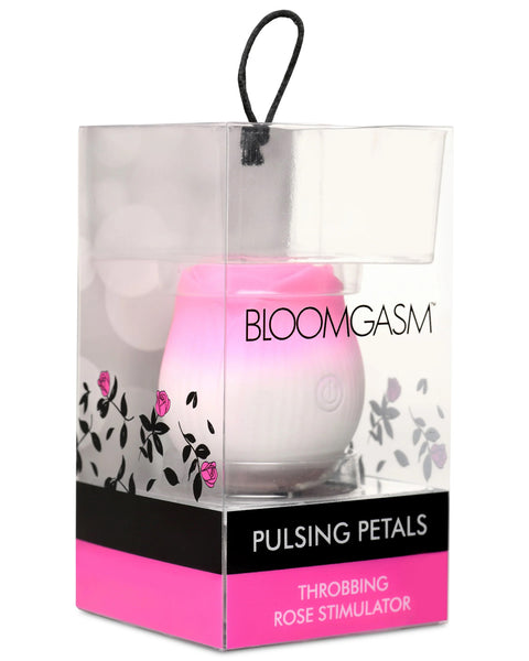 Pulsing Petals Throbbing Rose Stimulator - Pink XR Brands inmi