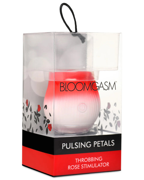 Pulsing Petals Throbbing Rose Stimulator - Red XR Brands inmi