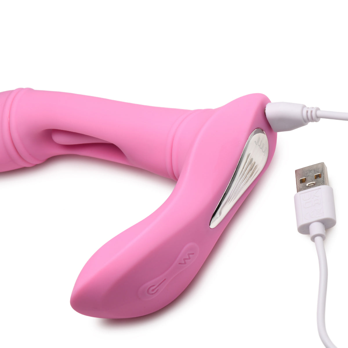 Flickers G-Flick Flicking G-Spot Vibrator With  Remote - Pink XR Brands inmi