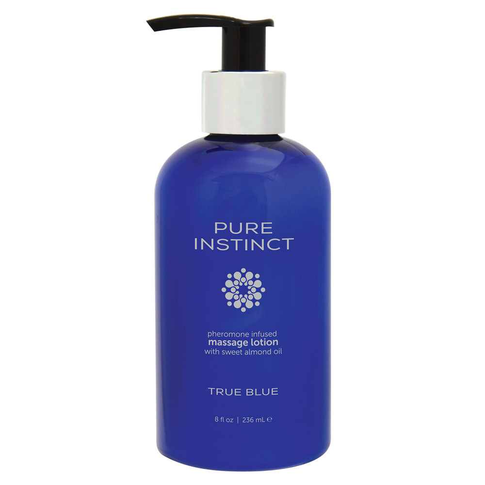 Pure Instinct Pheromone Massage Lotion True Blue 236 ml | 8 Fl Oz Classic Brands