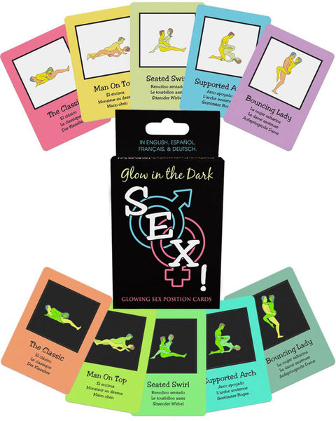 Glow-in-the-Dark Sex Cards Kheper Games