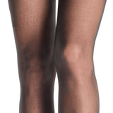 Sheer Thigh Highs - Queen Size - Black Leg Avenue