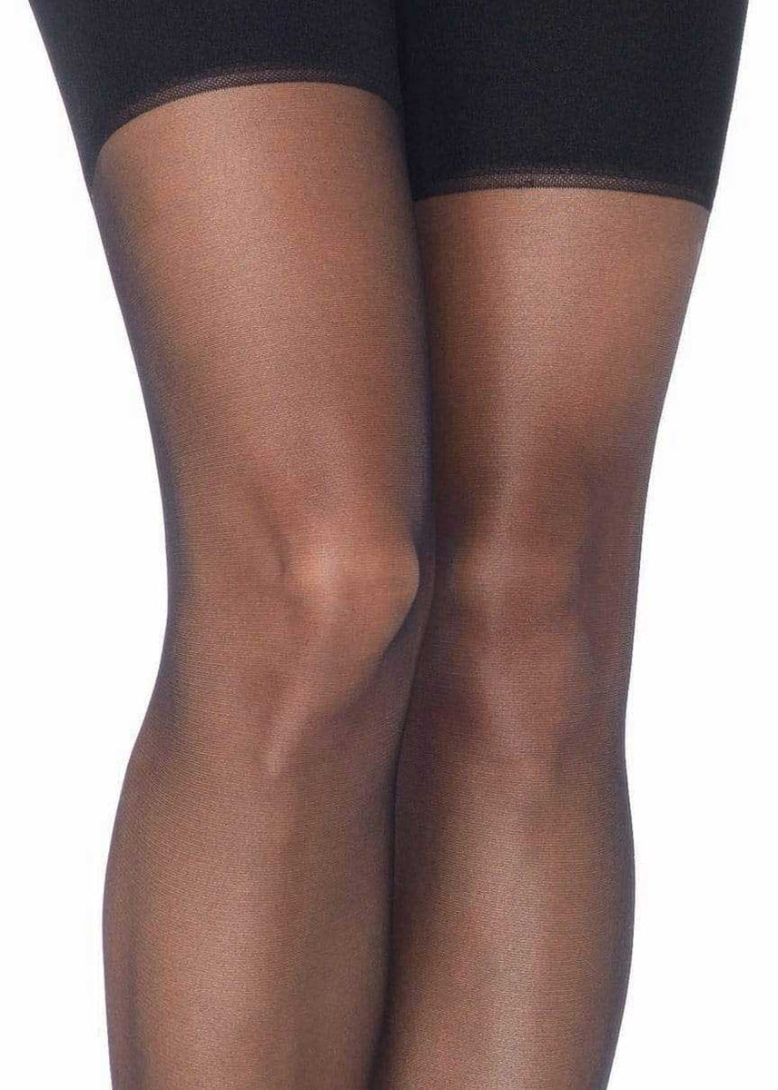 Zara Garter Belt and Stocking - One Size - Black Leg Avenue