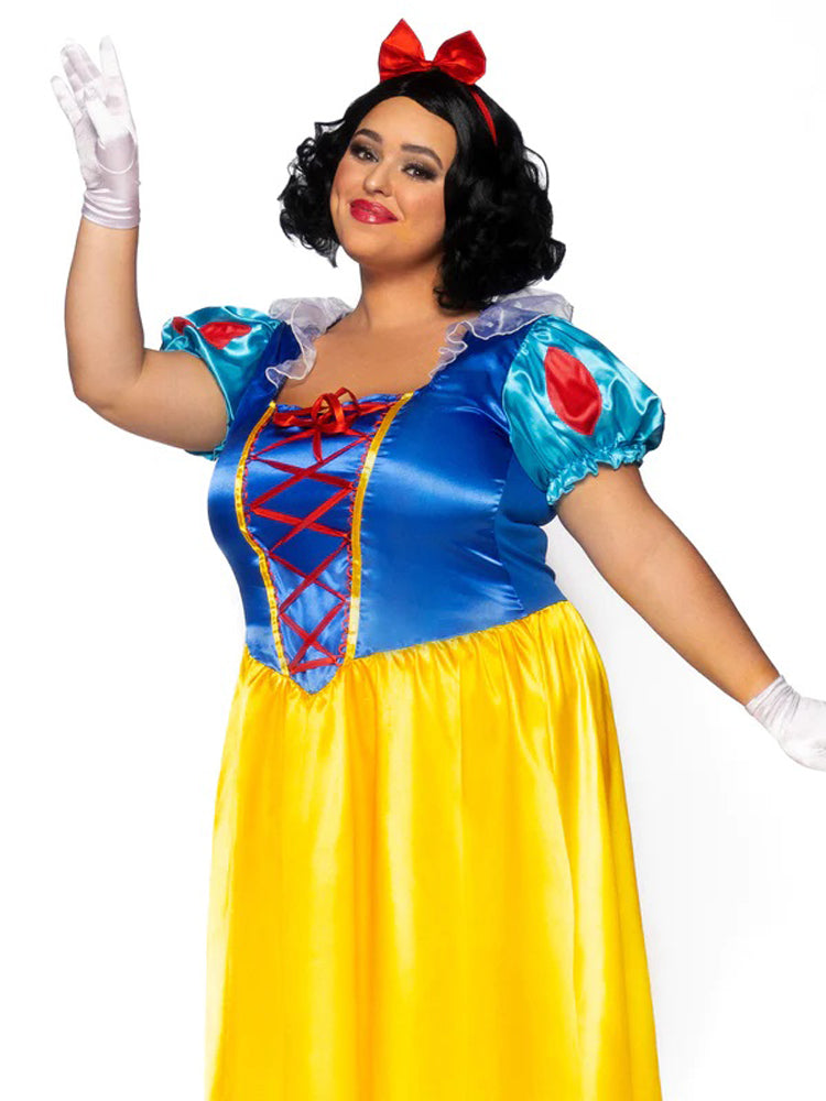 Classic Snow White - 3x/4x - Yellow/blue Leg Avenue