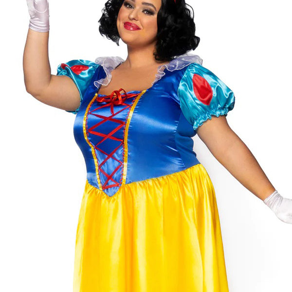 Classic Snow White - 3x/4x - Yellow/blue Leg Avenue