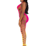 Ombre Footless Bodystocking - One Size - Sunset Leg Avenue