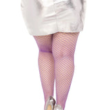 Spandex Industrial Net Tight - 1x/2x - Purple Leg Avenue