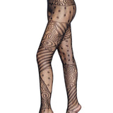 Doll Net Tights - One Size - Black Leg Avenue