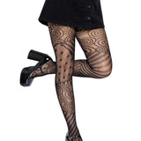 Doll Net Tights - One Size - Black Leg Avenue