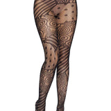 Doll Net Tights - One Size - Black Leg Avenue