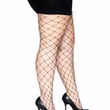 Fence Net Pantyhose - Queen - Black Leg Avenue