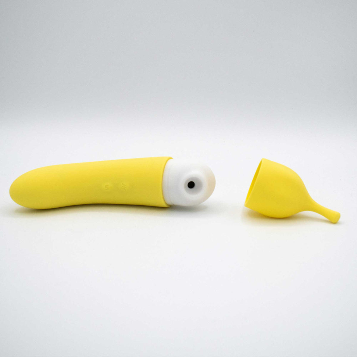 Banana Cream Air Pulse and G-Spot Vibrator -  Yellow Natalie's Toy Box