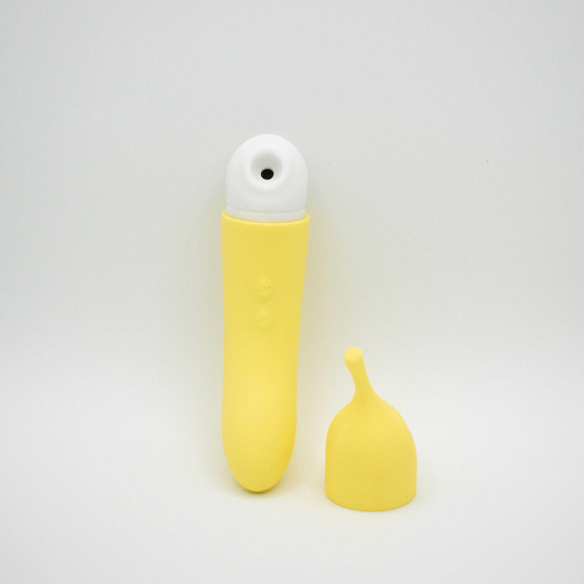 Banana Cream Air Pulse and G-Spot Vibrator -  Yellow Natalie's Toy Box