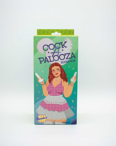 Cock-a-Palooza Confetti Silicone Suction Dildo Natalie's Toy Box