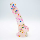 Cock-a-Palooza Confetti Silicone Suction Dildo Natalie's Toy Box