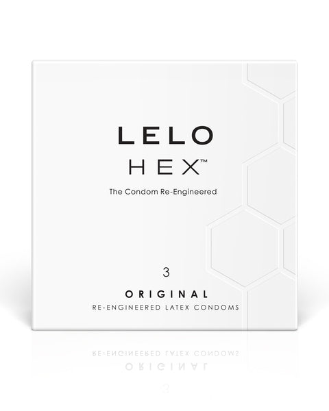 Hex Condoms Original - 3 Pack Lelo