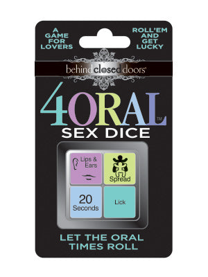 Behind Closed Doors - 4 Oral Sex Dice Little Genie