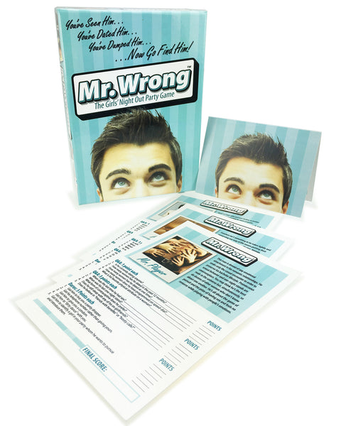 Mr. Wrong -the Girls Night Out Party Game Sale