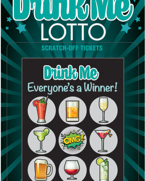 Drink Me Lotto 12 Winning Tickets! Little Genie