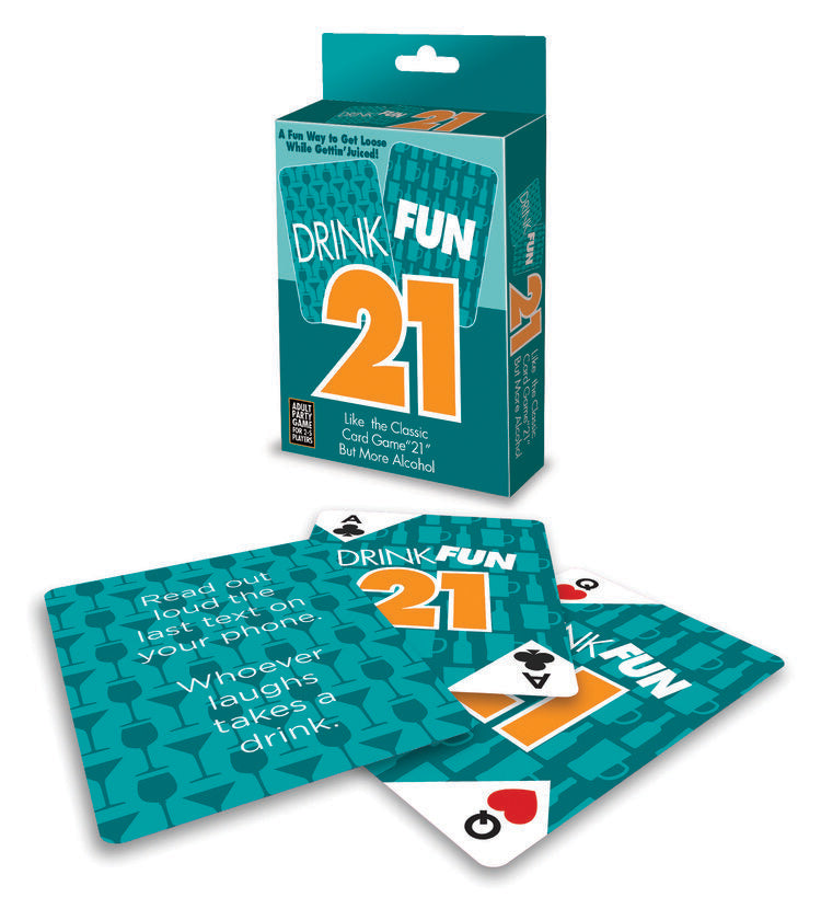 Drink Fun 21 - Adult Drinking and Party Game Little Genie