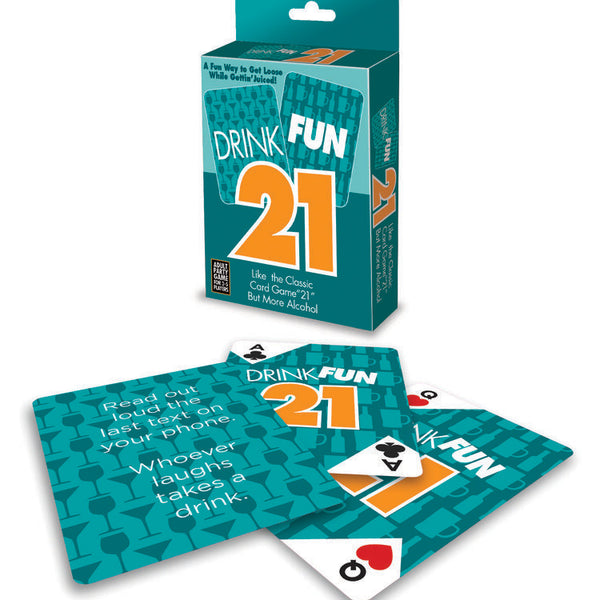 Drink Fun 21 - Adult Drinking and Party Game Little Genie