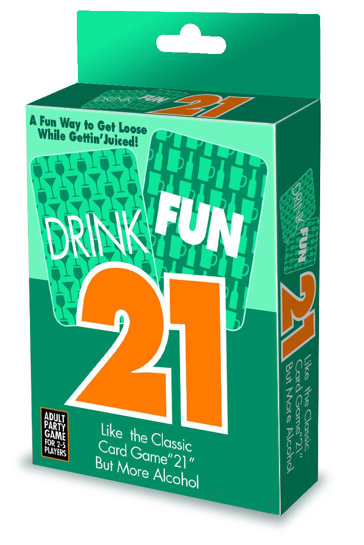 Drink Fun 21 - Adult Drinking and Party Game Little Genie